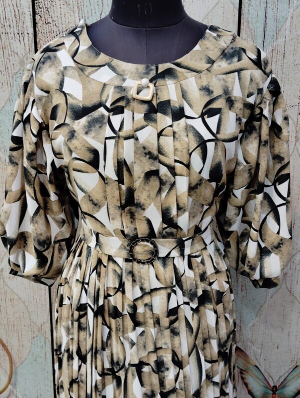 Imported Fabric Printed Midi Dress (XXXL) - Image 2